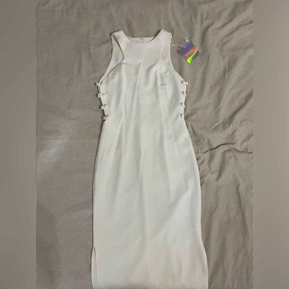 White Midi dress NEW with TAG size 4 Women